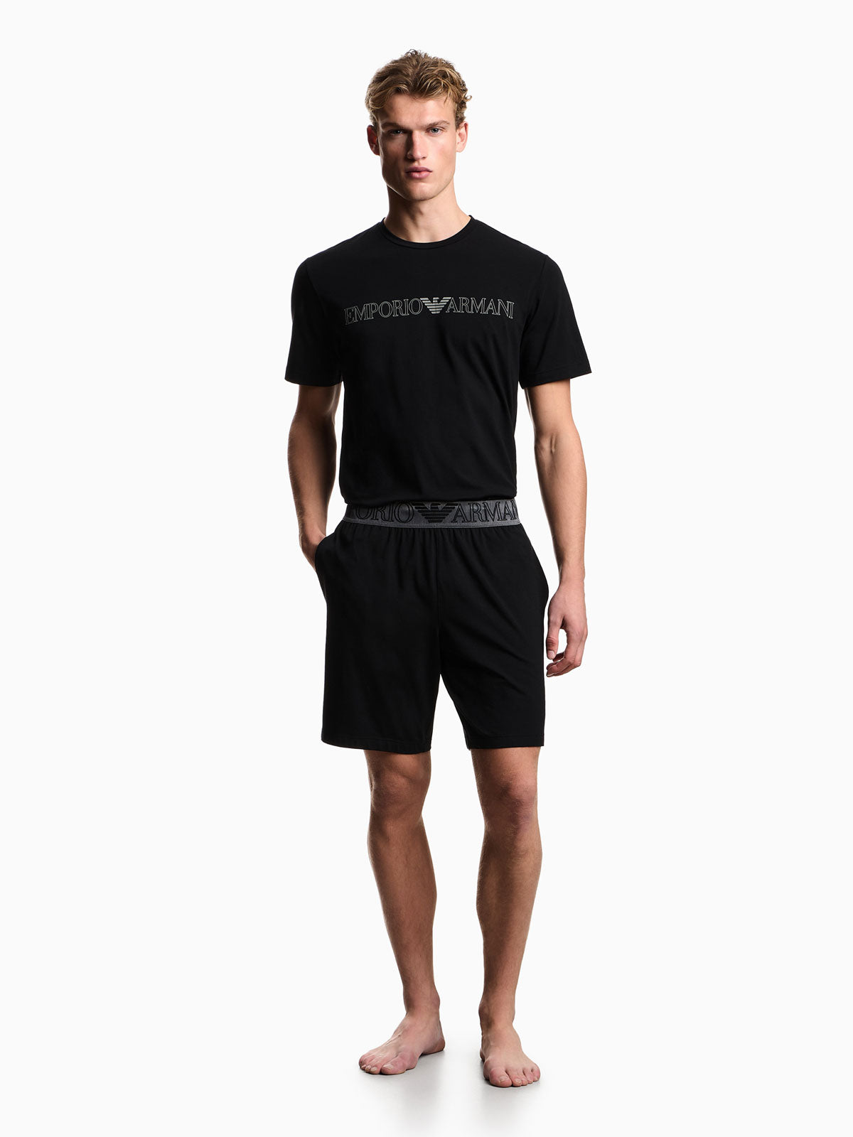 Pigiama corto Uomo AF18890 EM000400 Emporio Armani