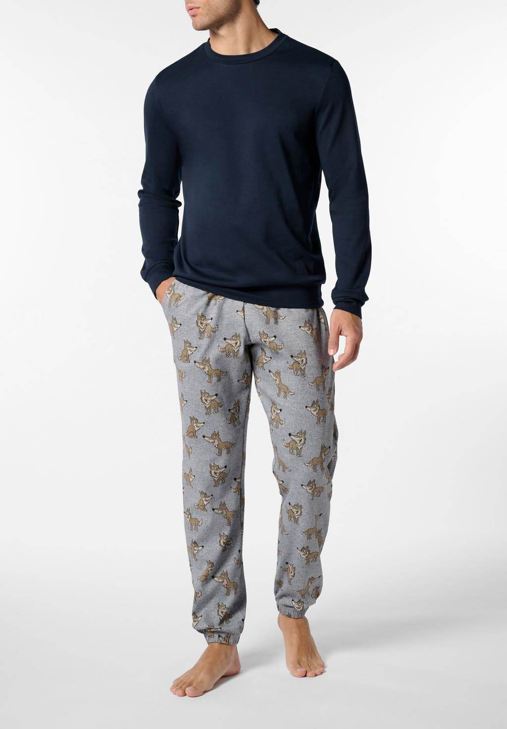 Pigiama Giro collo Uomo VPRT93206 Perofil - evabiancheria