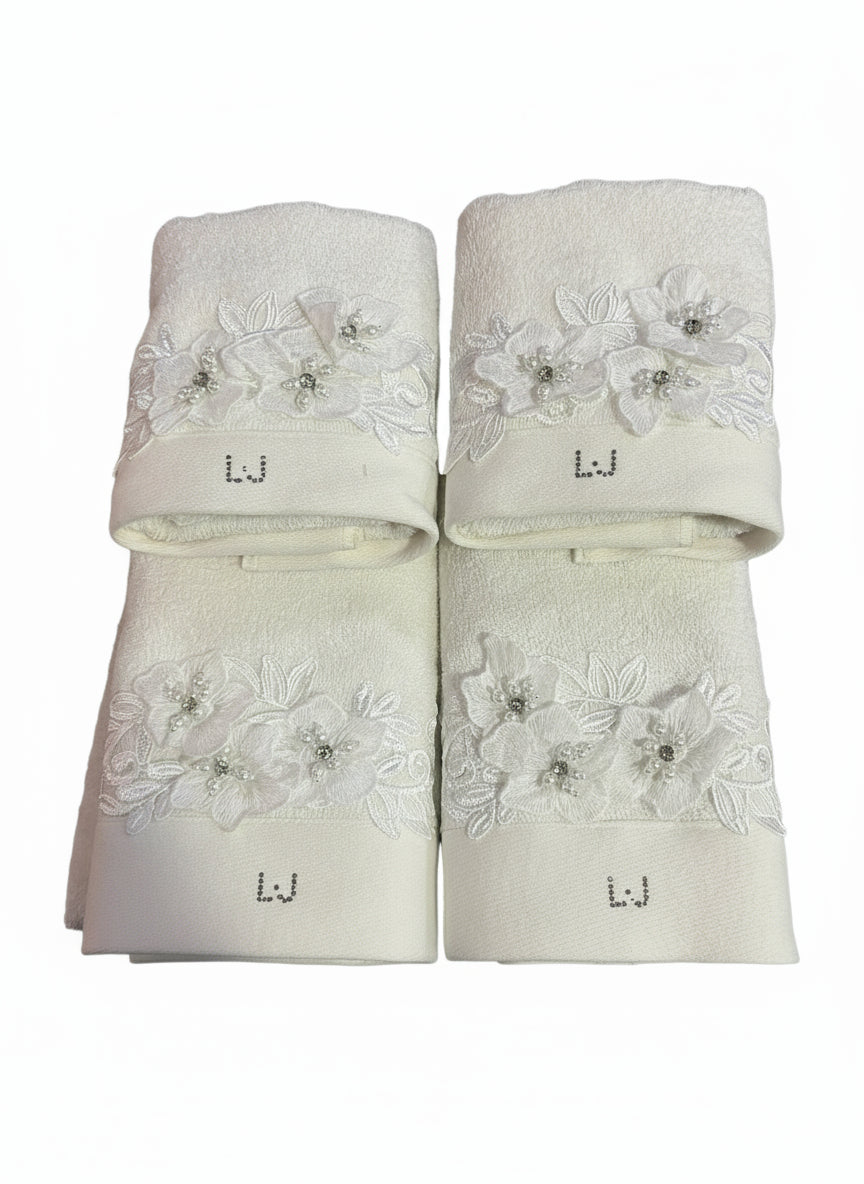 Completo bagno 5 pz Biancheria Innamorati 5 pz Liu Jo Home