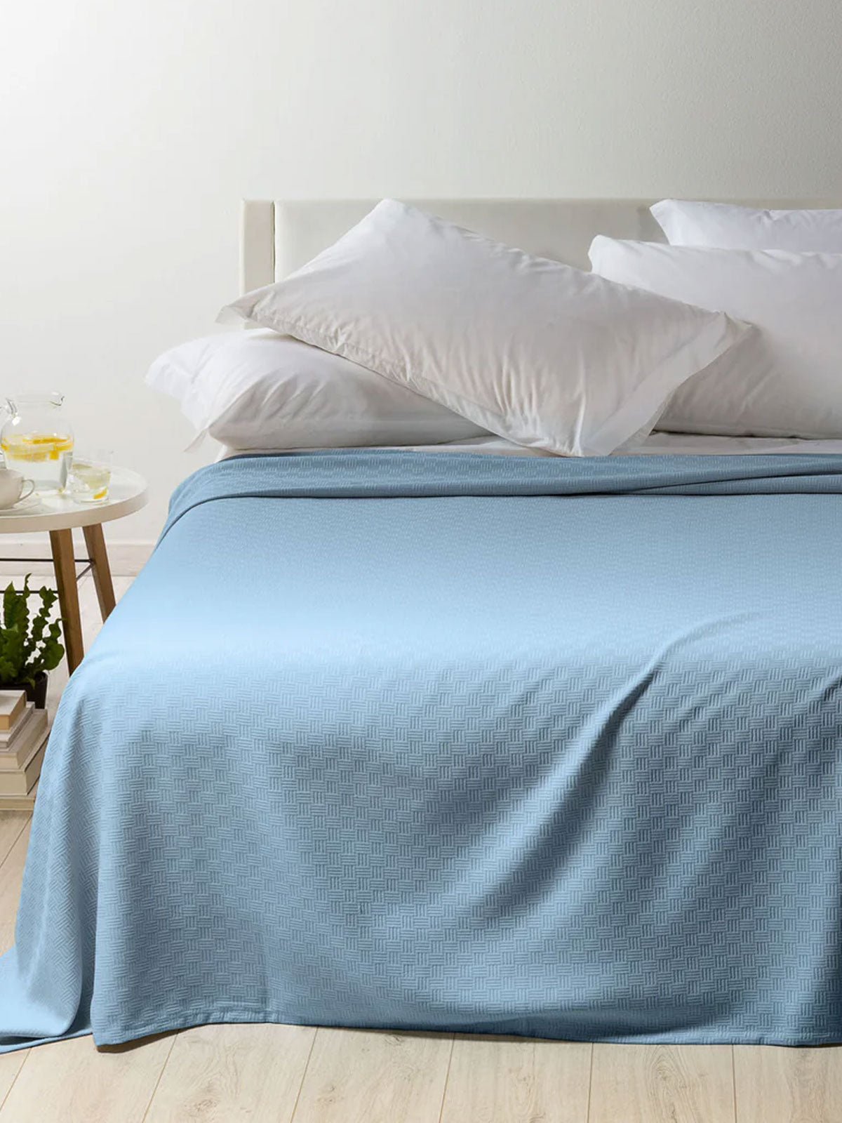 Copriletto Tinta Unita Biancheria Rodeo Cprt Caleffi