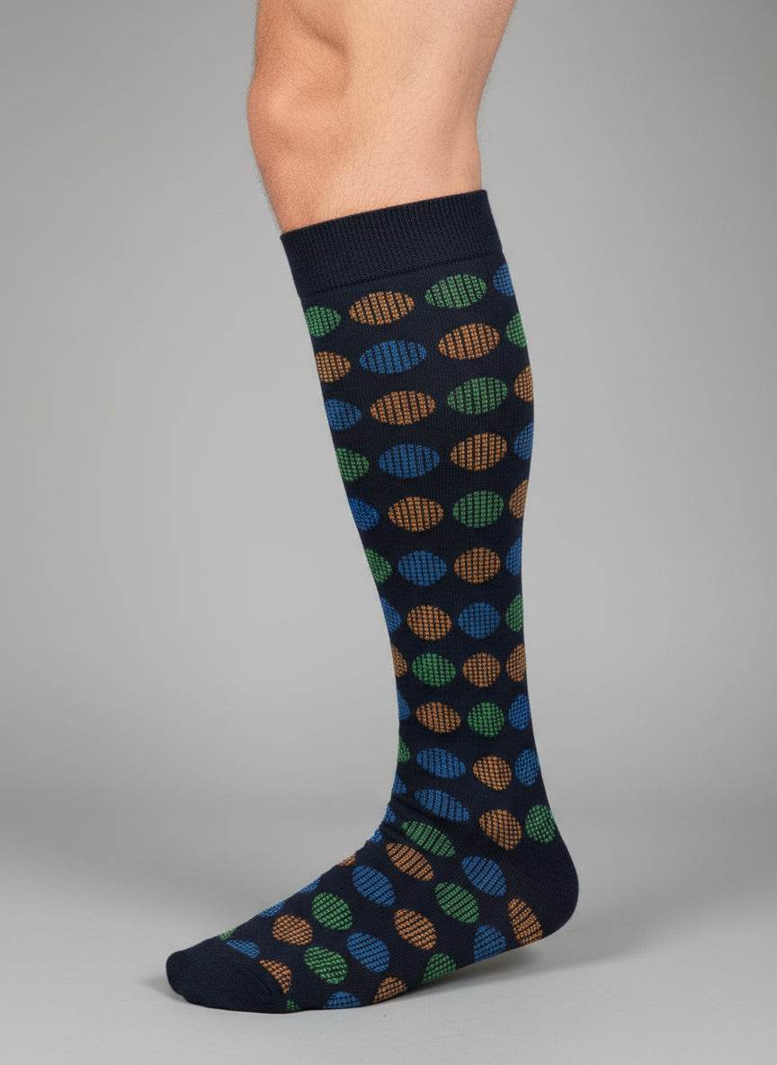 Calze lunghe Fantasia Uomo 520 LF Dandy Ironic Socks - evabiancheria