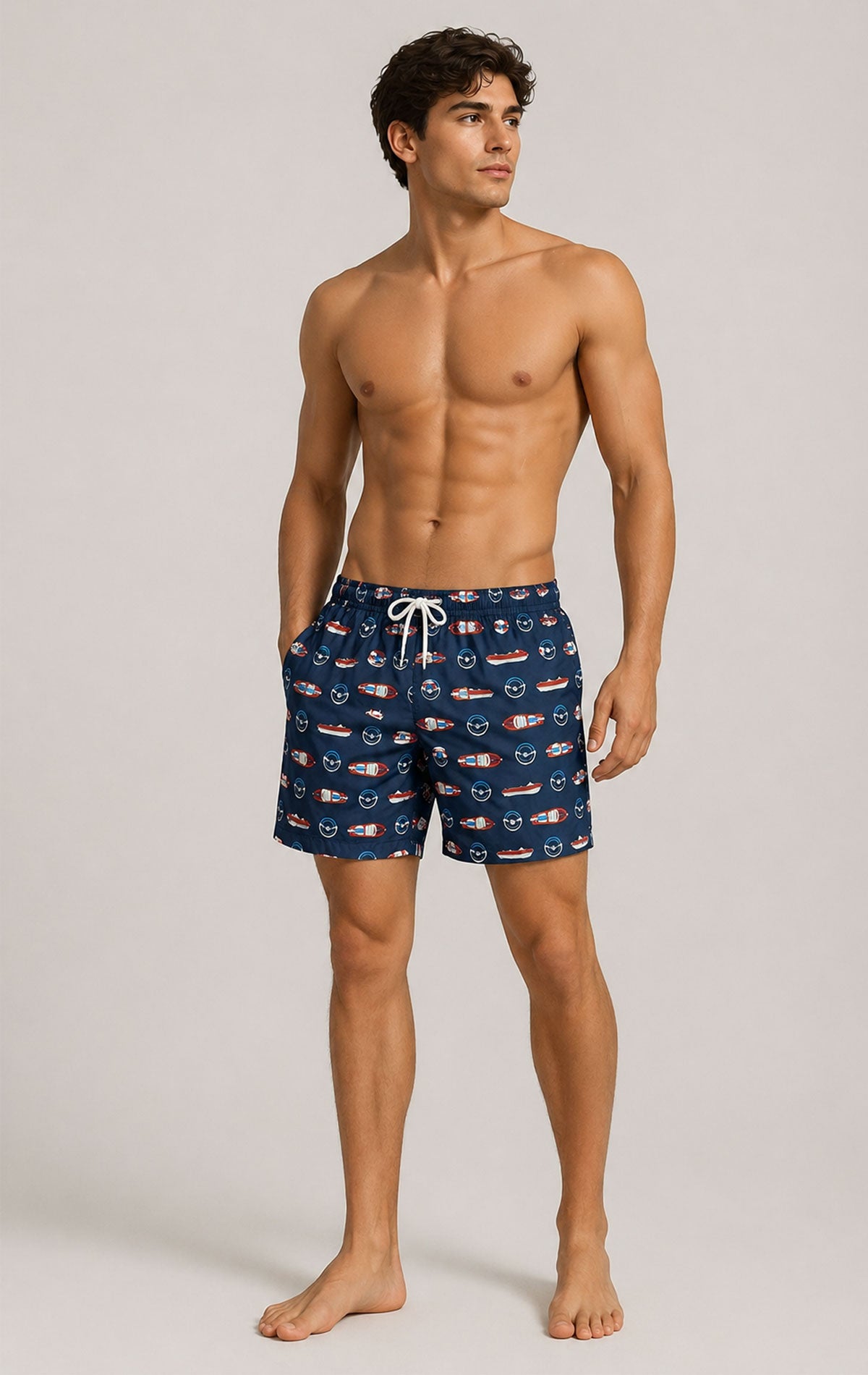 Costume boxer medio Uomo 114BF Dandy Ironic Summer