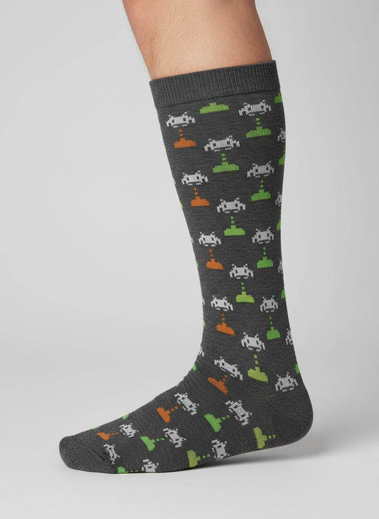 Calze lunghe Bi-pack Uomo 584 LF Dandy Ironic Socks - evabiancheria