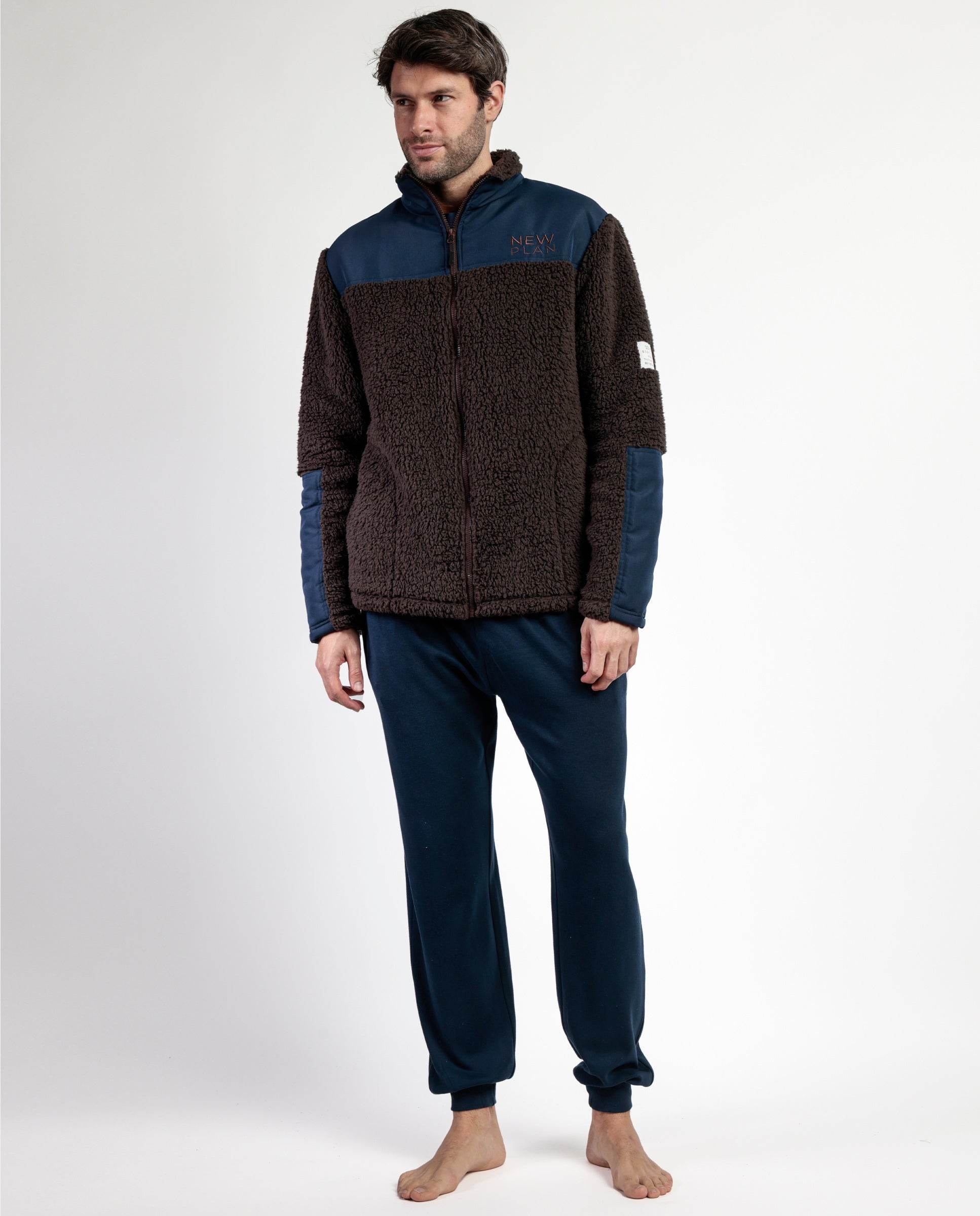 Vestaglia con zip Uomo 67267 Admas - evabiancheria