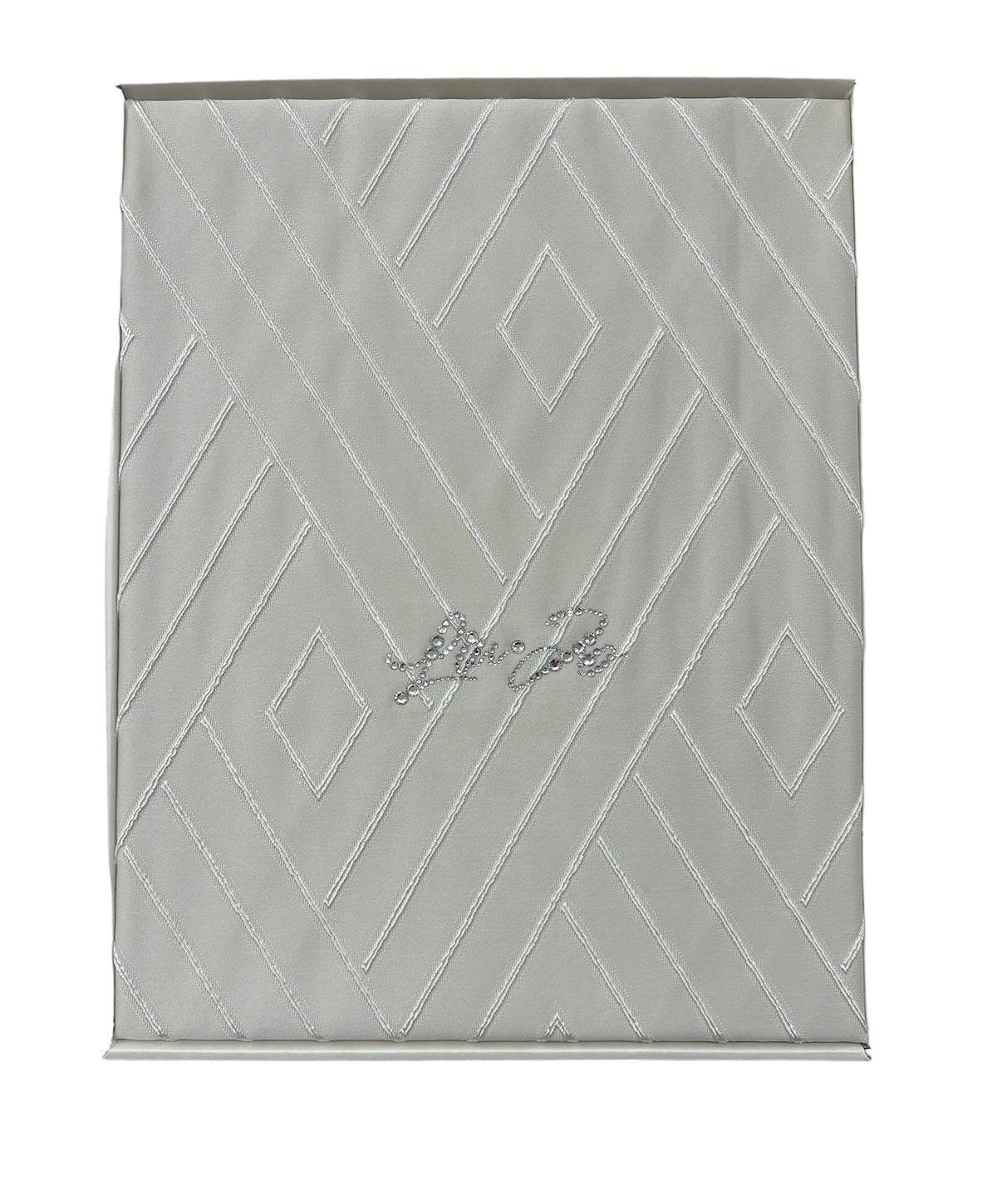 Copriletto jacquard Biancheria Losanga LL2856 Liu Jo Home - evabiancheria