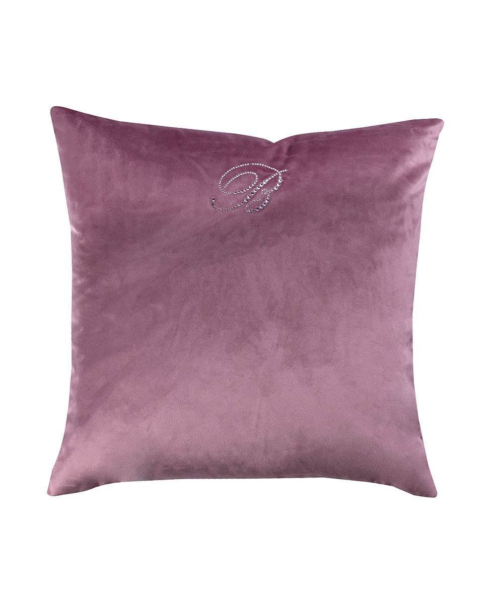 Cuscino 42x42 Biancheria Blu Velvet Cuscino Blumarine Home - evabiancheria