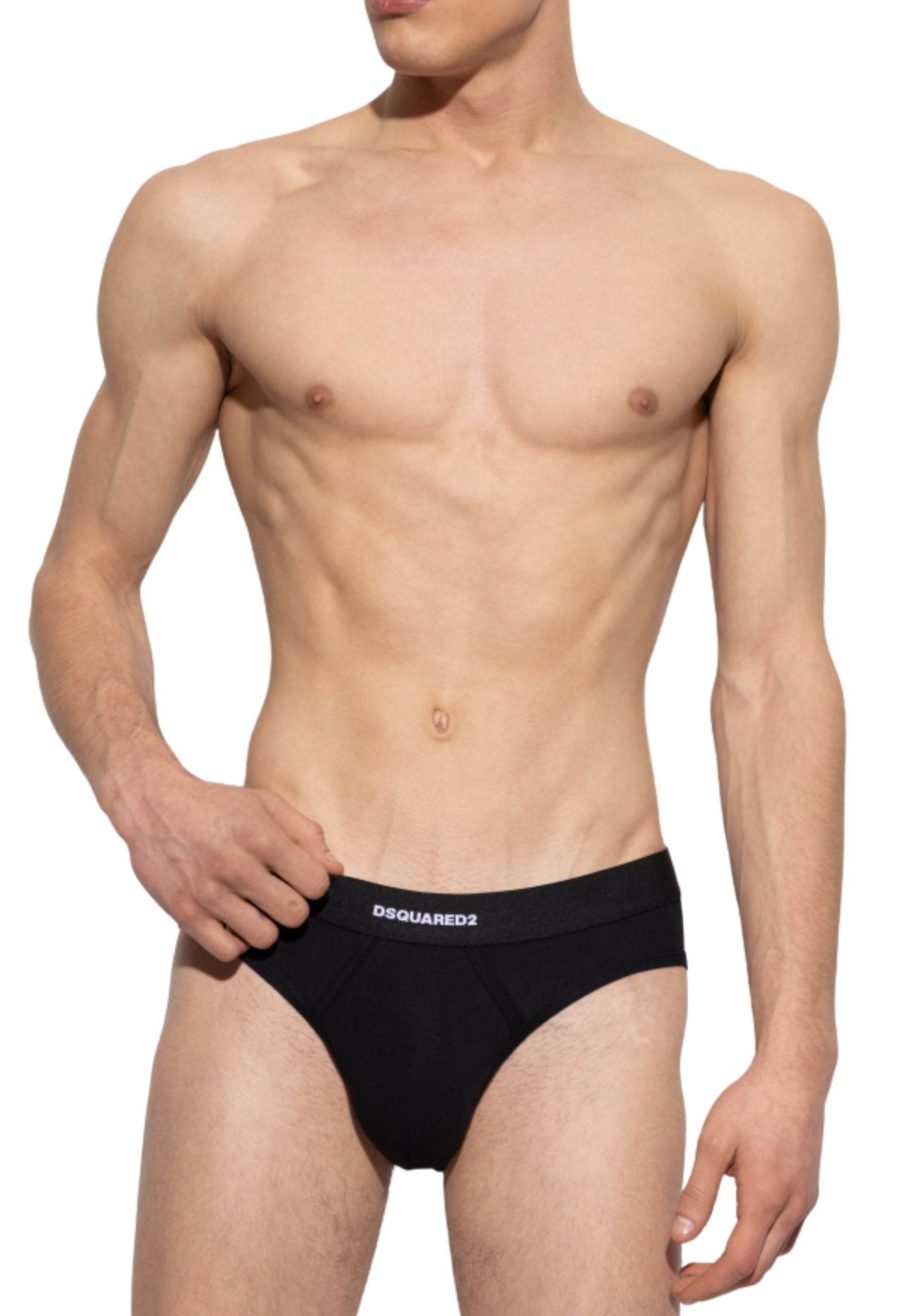 Slip Bi-pack Uomo DCX200070 Dsquared2 - evabiancheria