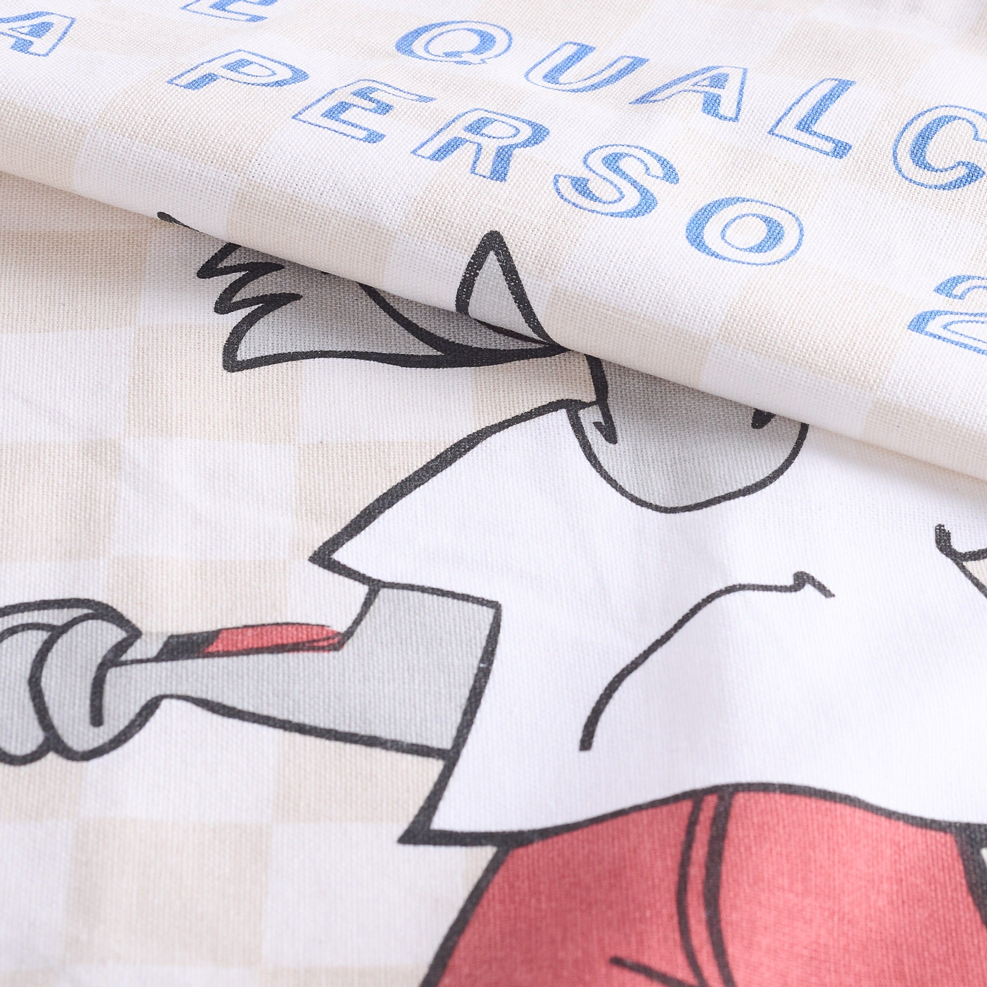 Printed Apron Linen Apron HP 2Kg Happy People