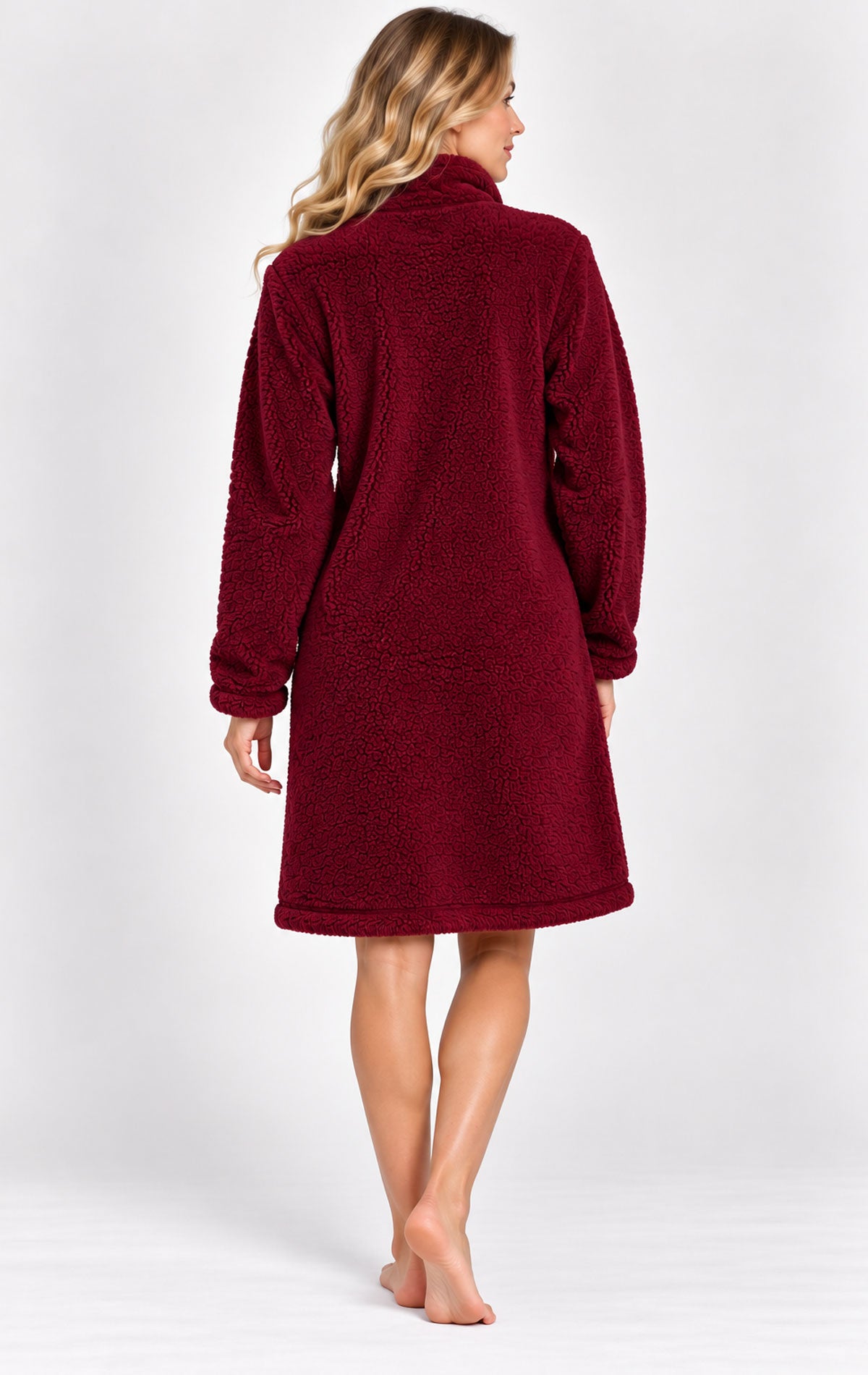 Vestaglia con zip Donna SY71 Verdissima