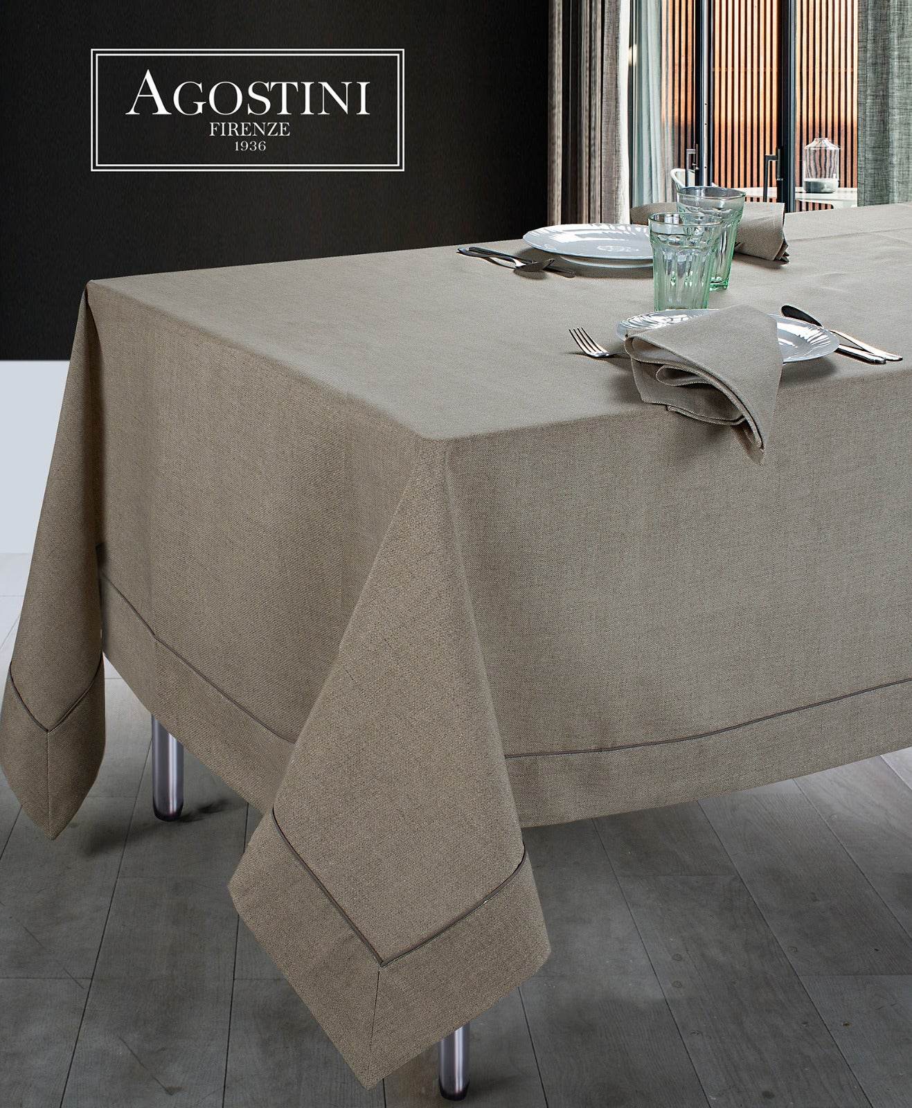 Tovaglia Tinta Unita Biancheria Bristol Tov Agostini - evabiancheria