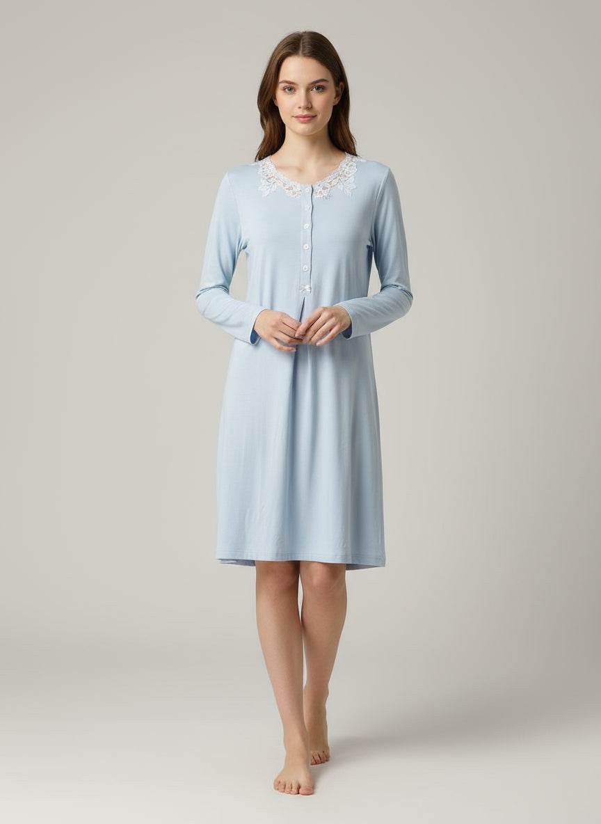 Camicia Serafino Donna DL0080 Liu Jo Home - evabiancheria