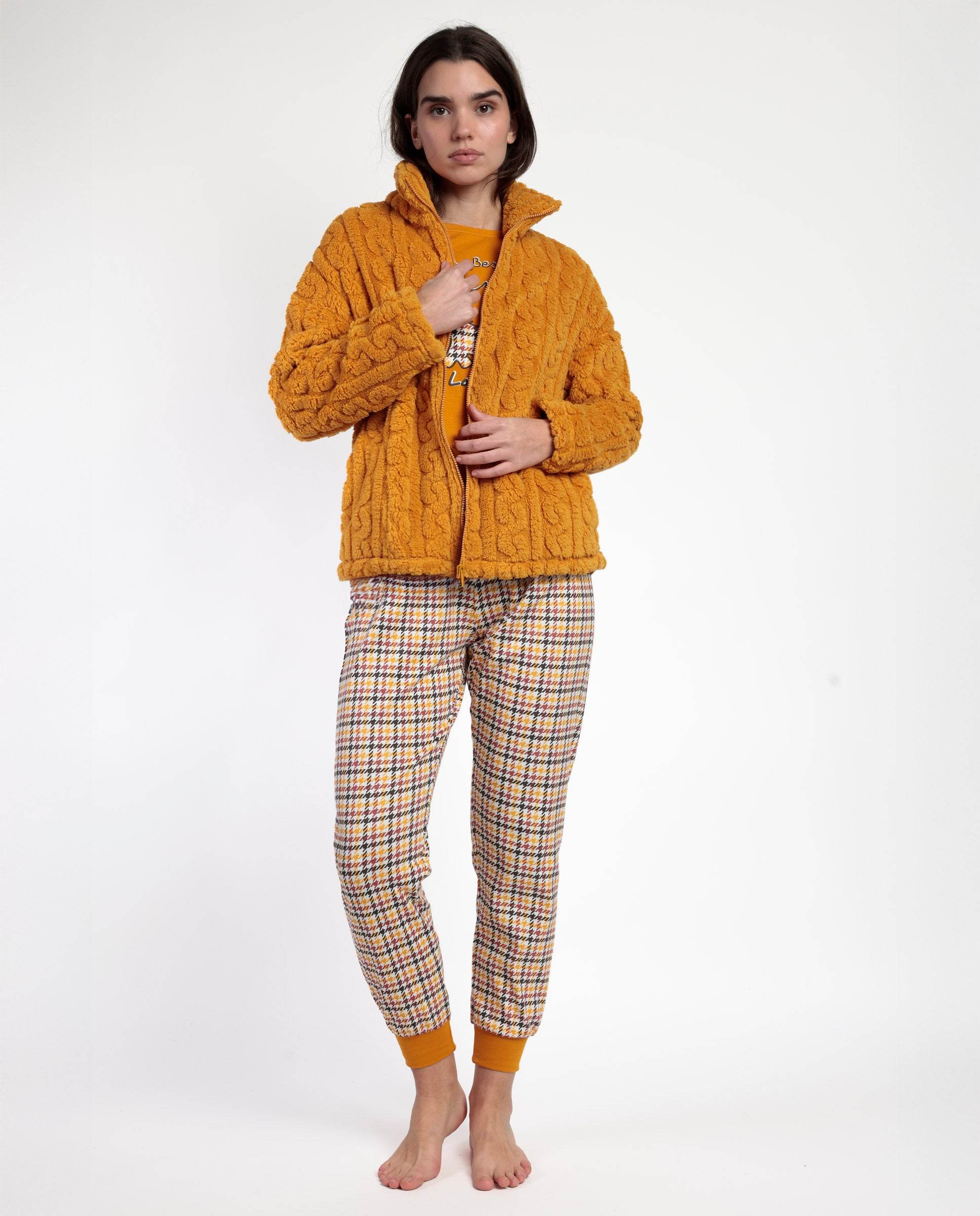 Vestaglia con zip Donna 67282 Admas - evabiancheria