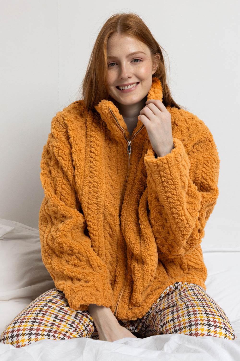 Vestaglia con zip Donna 67282 Admas - evabiancheria