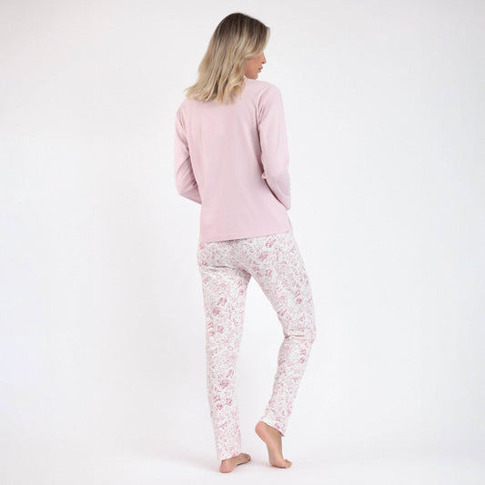Pigiama Serafino Donna 62633 Admas - evabiancheria