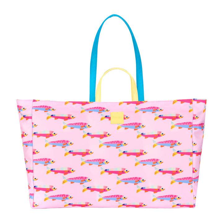 Borsa Mare Grande Donna 22343 Raimbow Fishes Emanuela Biffoli - evabiancheria
