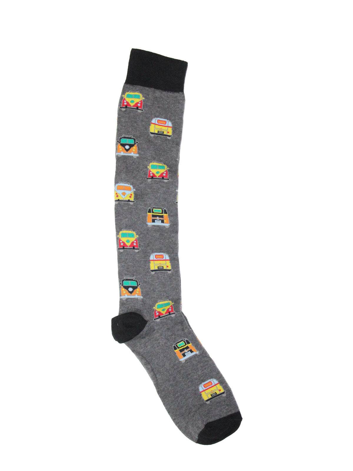 Calze lunghe Singolo Uomo 652L Pulmino Dandy Ironic Socks - evabiancheria