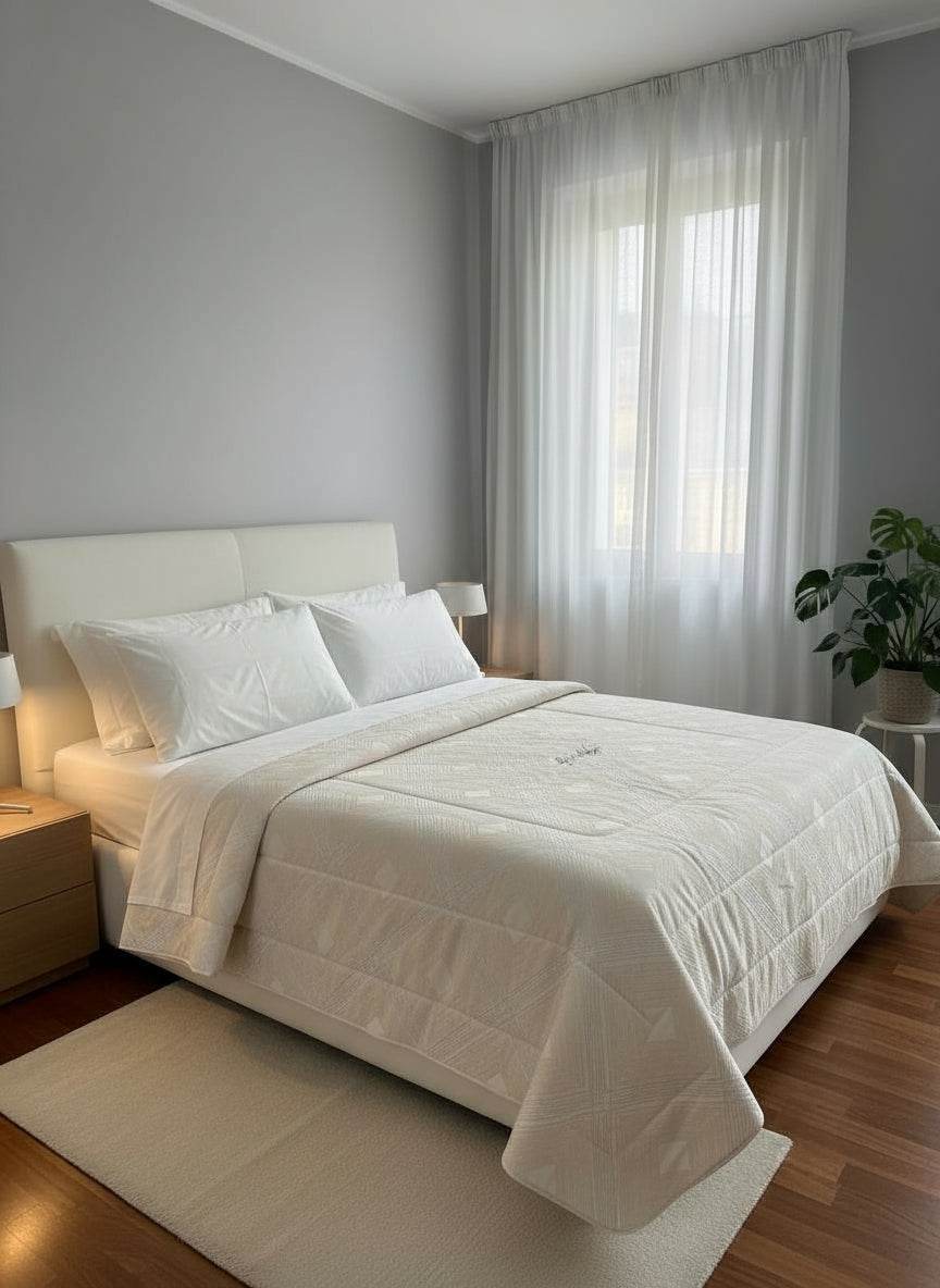 Trapunta jacquard Biancheria Quadro LL2935 Liu Jo Home - evabiancheria