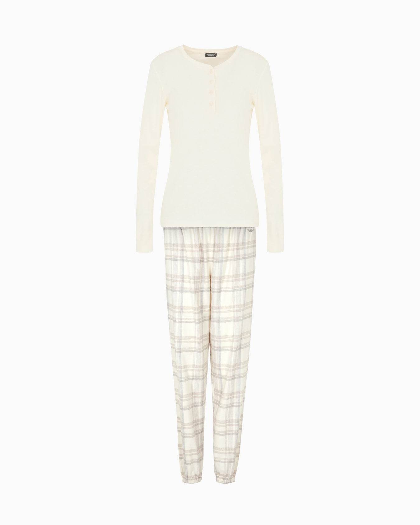 Pigiama Serafino Donna AF15372 EW001984 Emporio Armani - evabiancheria