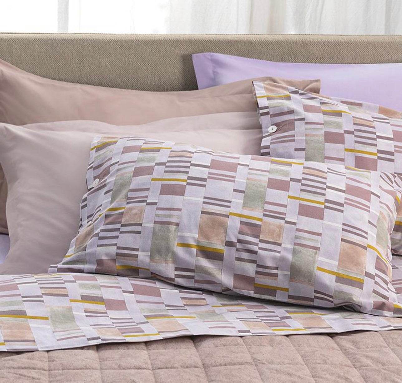 Lenzuola Stampato Biancheria Klee Cpl Flanella Fazzini - evabiancheria