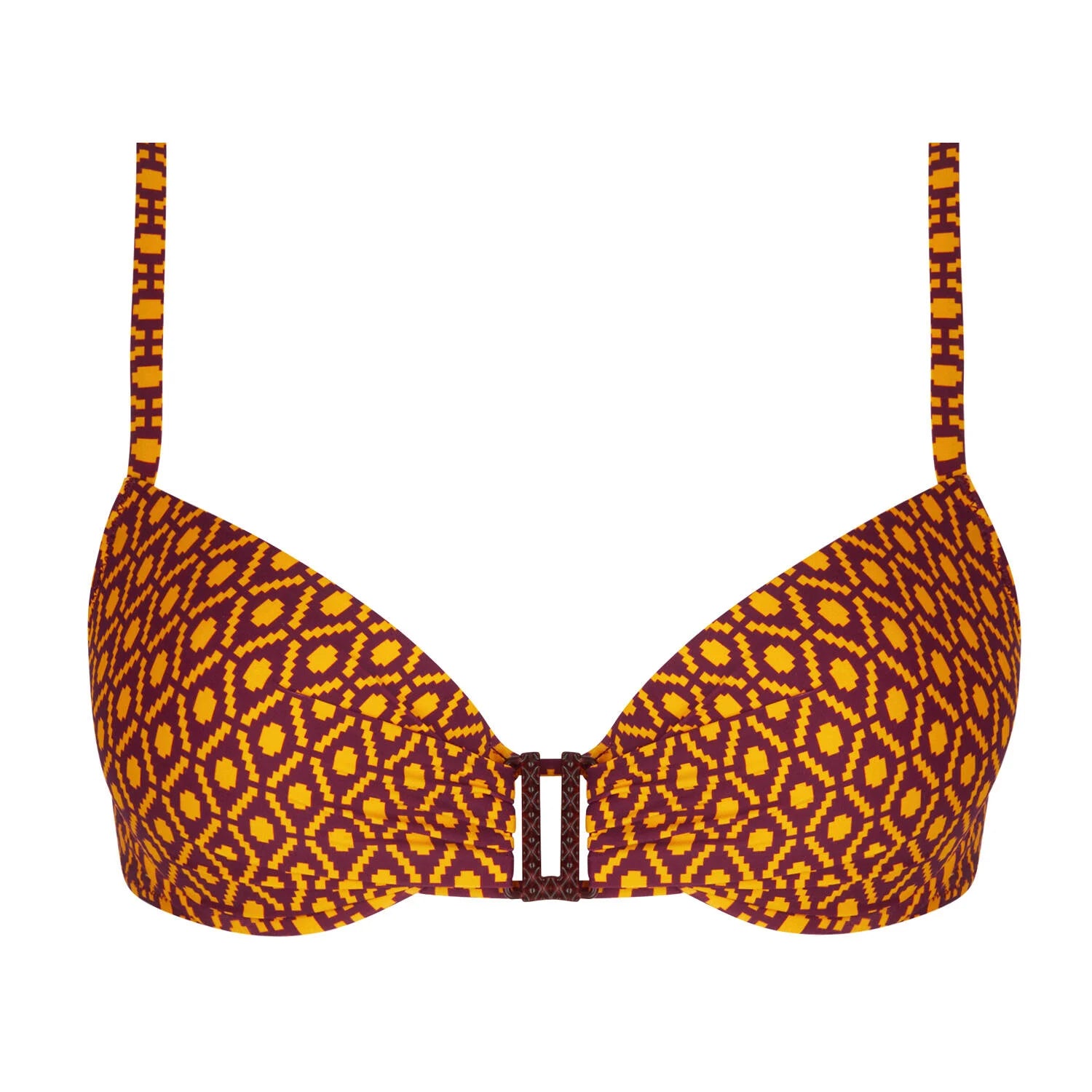 Reggiseno bikini Coppa preformata Donna La Papoue EBB4339 ANTIGEL