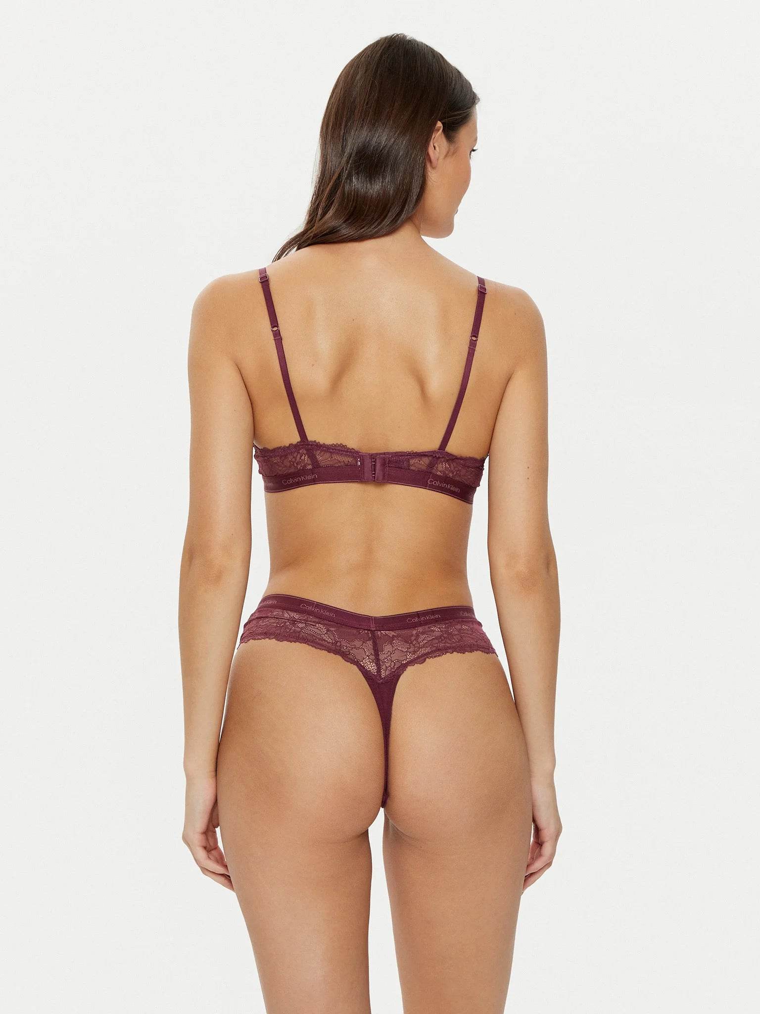 Bralette Bralette+Perizoma Donna QF7989E Calvin Klein - evabiancheria