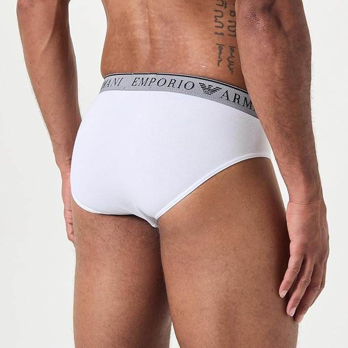 Slip Bi-pack Uomo 4F720 111733 Emporio Armani - evabiancheria