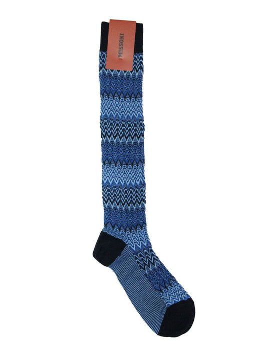 Calze lunghe Fantasia Uomo U9876 Missoni Home - evabiancheria
