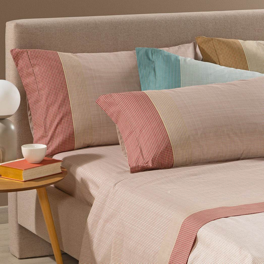 Lenzuola Stampato Biancheria Style Cpl Caleffi - evabiancheria