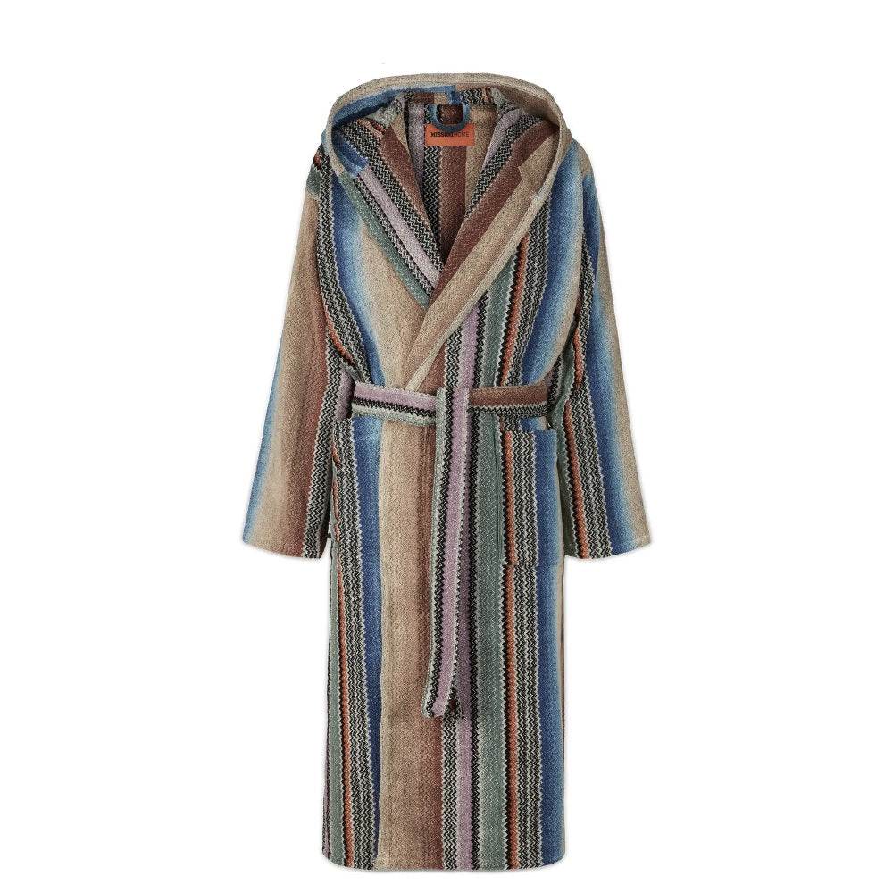 Accappatoio con cappuccio Biancheria Archie acc Missoni Home - evabiancheria
