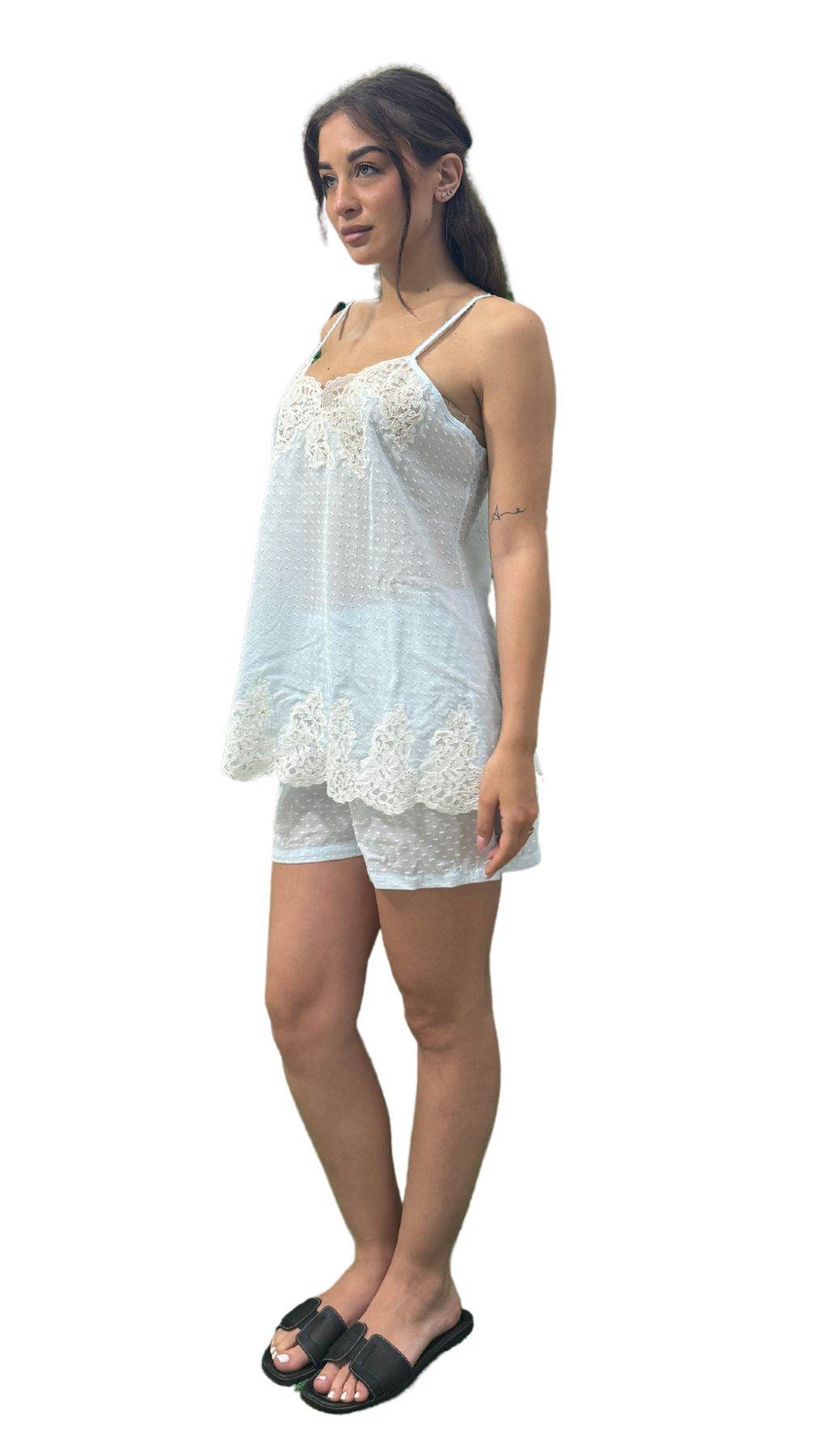 Pigiama corto Donna 6496 Clara Rossi Firenze - evabiancheria