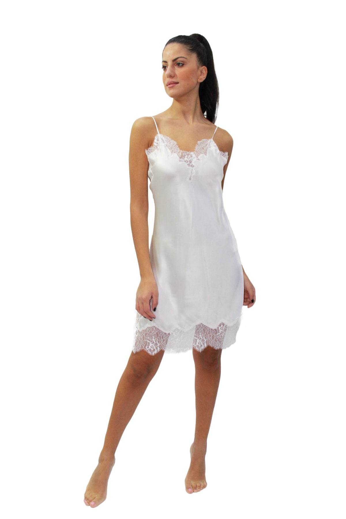 Parigina corta Donna VLST60512 Luna di Seta - evabiancheria