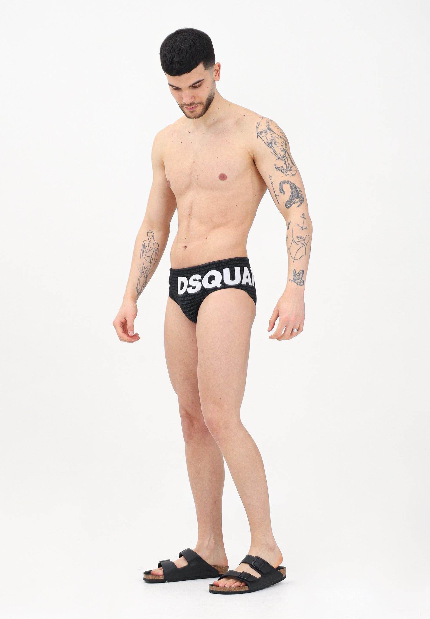 Costume slip Tinta Unita Uomo D7B2E5940 Dsquared2 - evabiancheria
