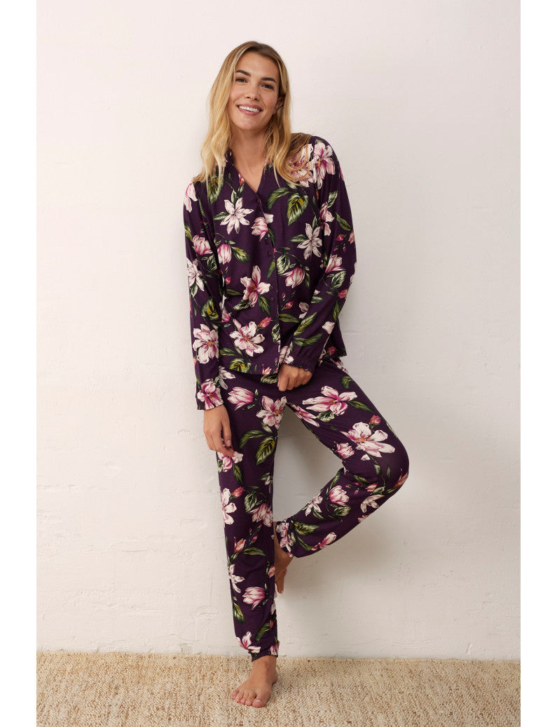 Pyjama ouvert pour femme N18152 Promesse