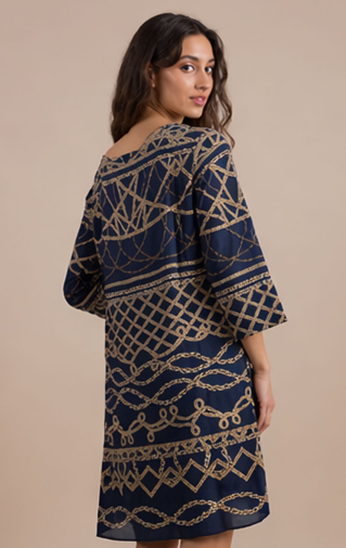 Abito Manica corta Donna C3790 758 Charmline