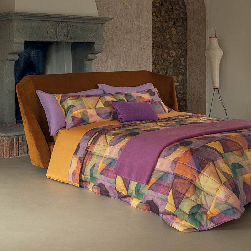 Lenzuola Stampato Biancheria Paracas Cpl Fazzini - evabiancheria