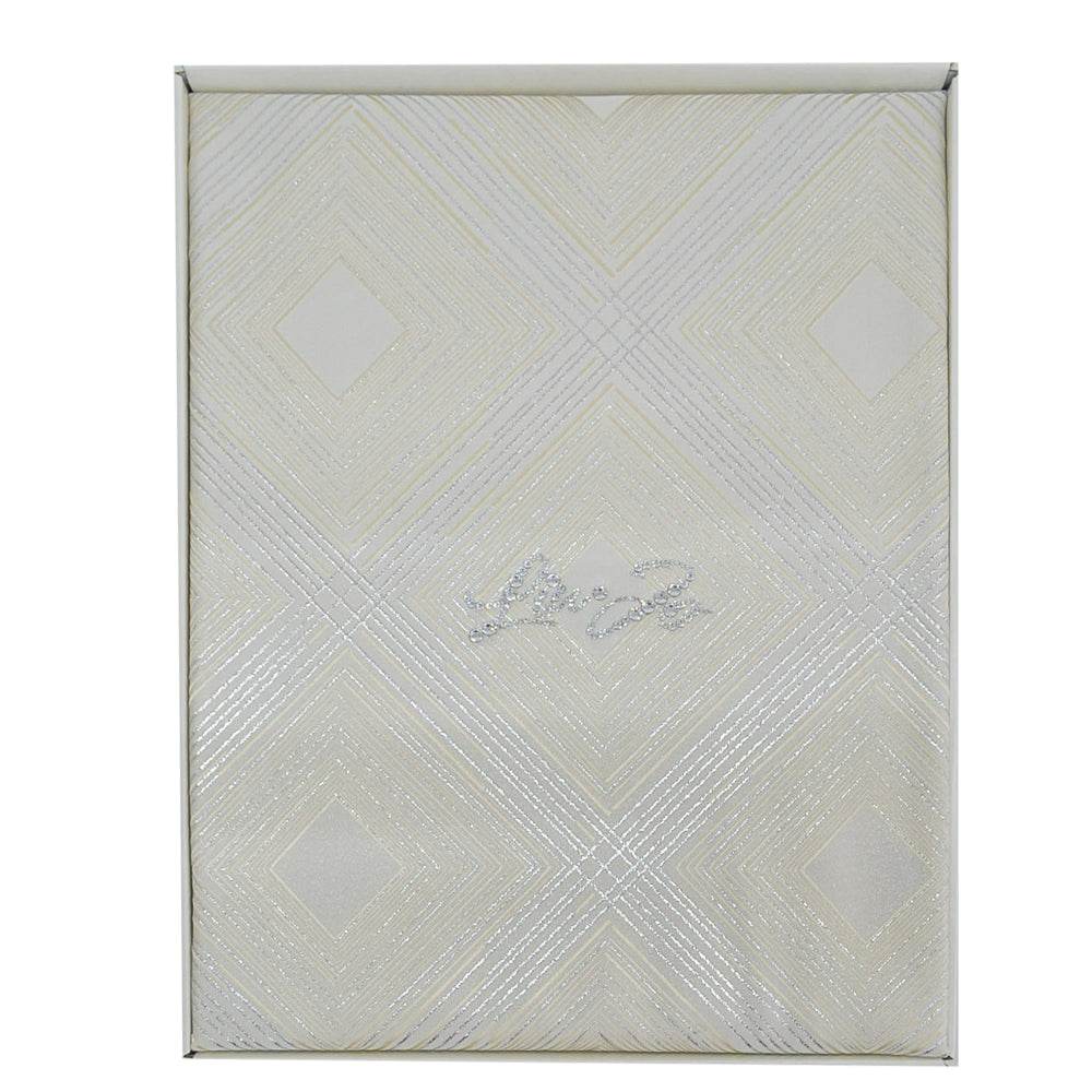 Copriletto jacquard Biancheria Quadro LL2937 Liu Jo Home - evabiancheria