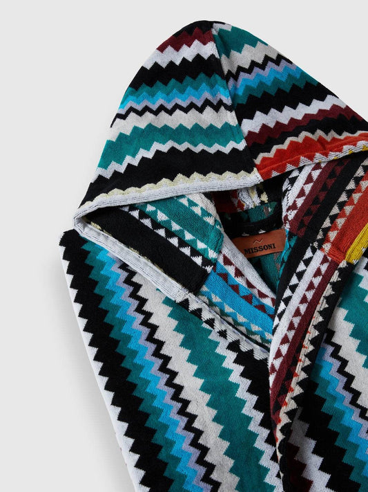Accappatoio con cappuccio Unisex adulto Curt Acc Missoni Home - evabiancheria