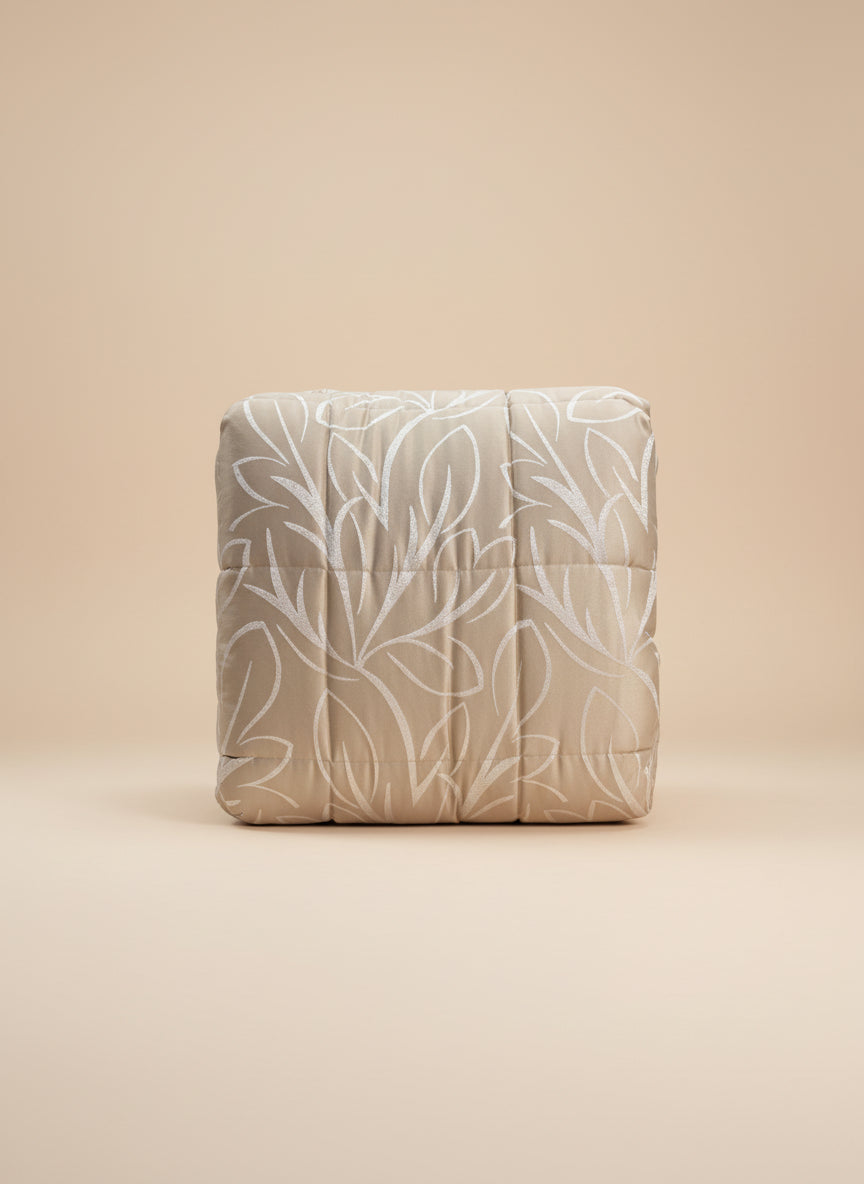 Trapunta jacquard Biancheria Fabrizia Trap Foglia Casa Giulia