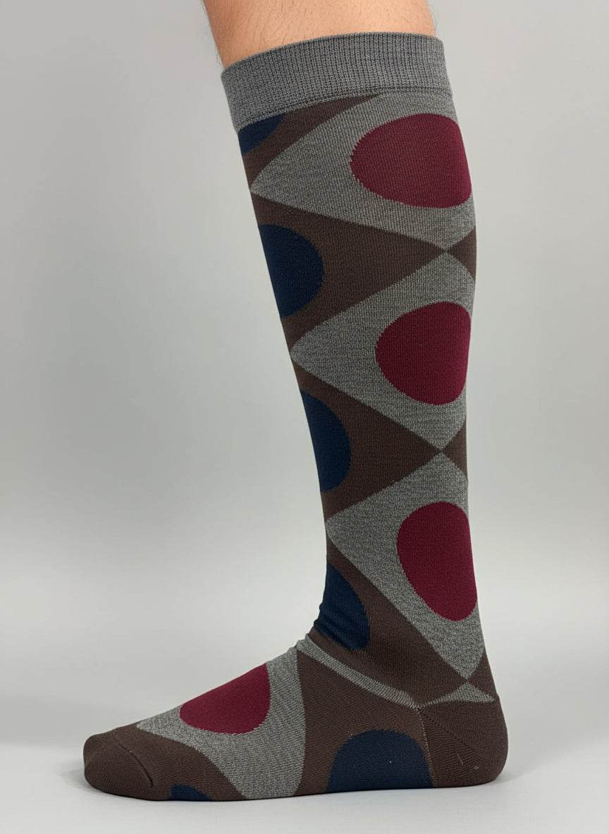 Calze lunghe Fantasia Uomo 514 LF Dandy Ironic Socks - evabiancheria