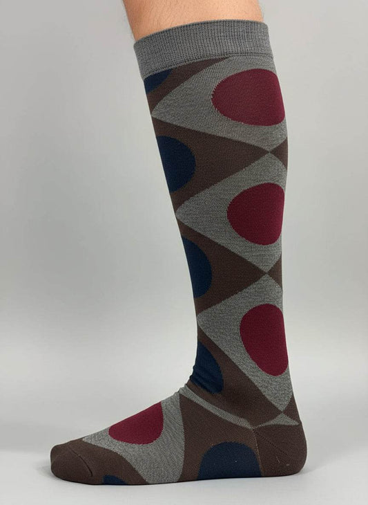 Calze lunghe Fantasia Uomo 514 LF Dandy Ironic Socks - evabiancheria