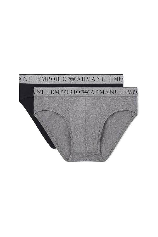 Slip Bi-pack Uomo AF10776 EM000251 Emporio Armani - evabiancheria