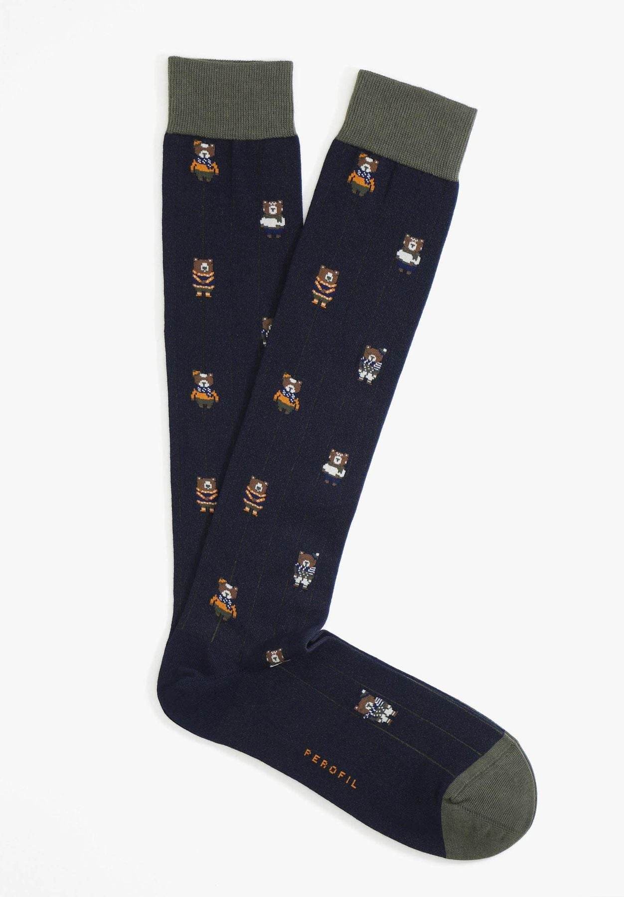 Calze lunghe Fantasia Uomo VPRC93035 Perofil - evabiancheria