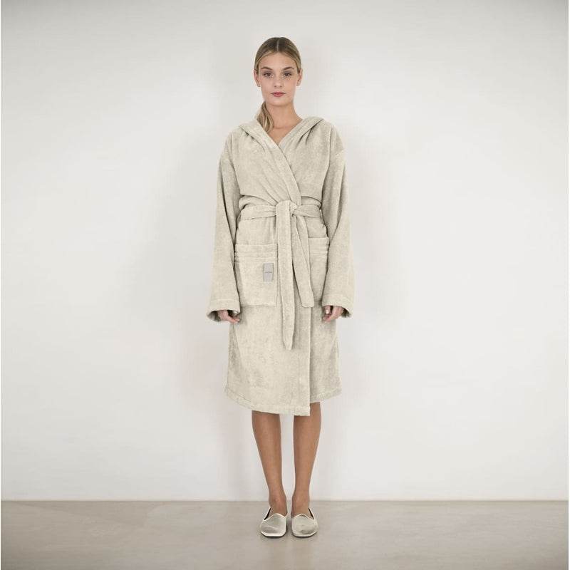 Accappatoio con cappuccio Biancheria Coccola Acc Fazzini - evabiancheria