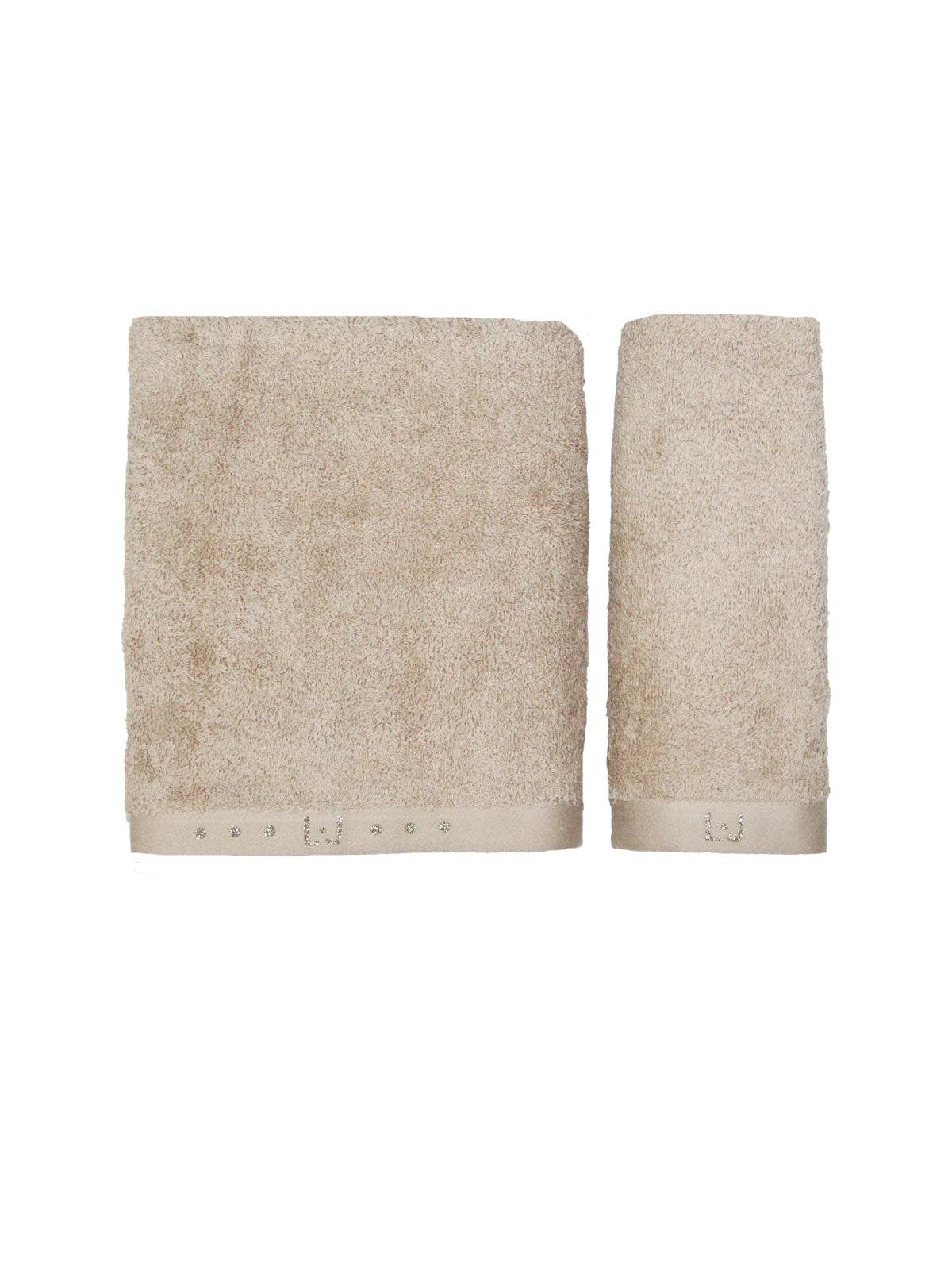 Asciugamano Coppia 1+1 Biancheria LJ LB0068 1+1 Liu Jo Home - evabiancheria