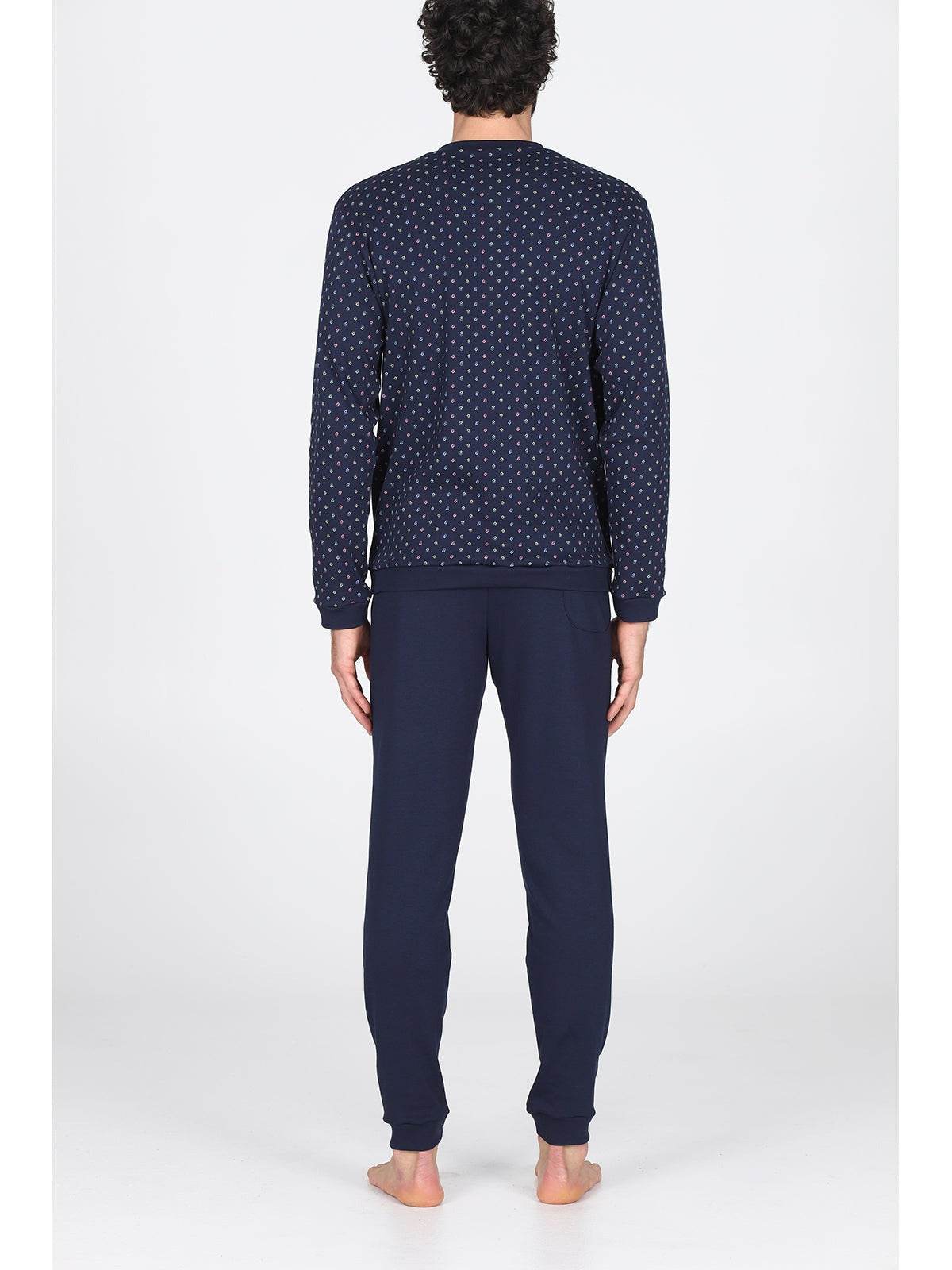 Pigiama Serafino Uomo Gatteo Jal173 Cravatta Julipet - evabiancheria