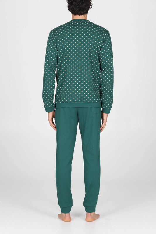 Pigiama Serafino Uomo Nettuno JAL393 Julipet - evabiancheria