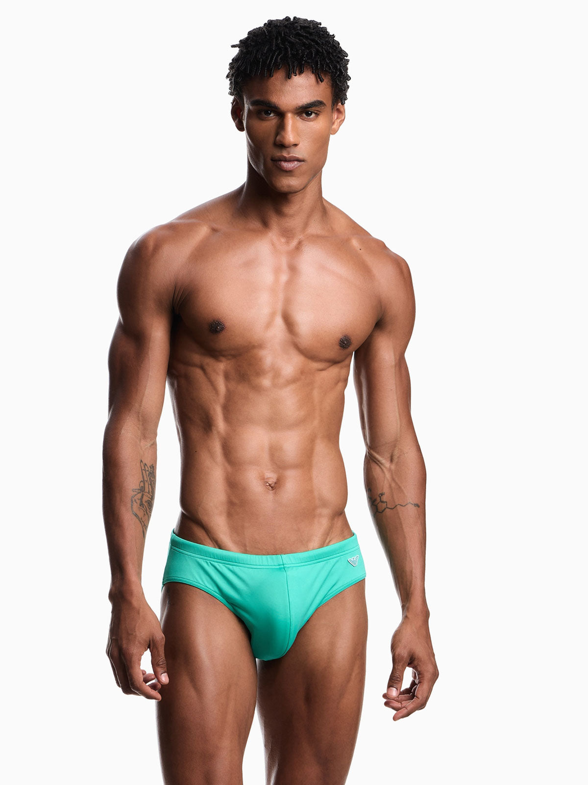 Costume slip sgambato Uomo AF20424 EM000570 Emporio Armani