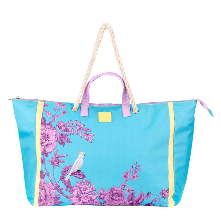 Borsa Mare Grande Donna 22363 White Parrot Emanuela Biffoli - evabiancheria