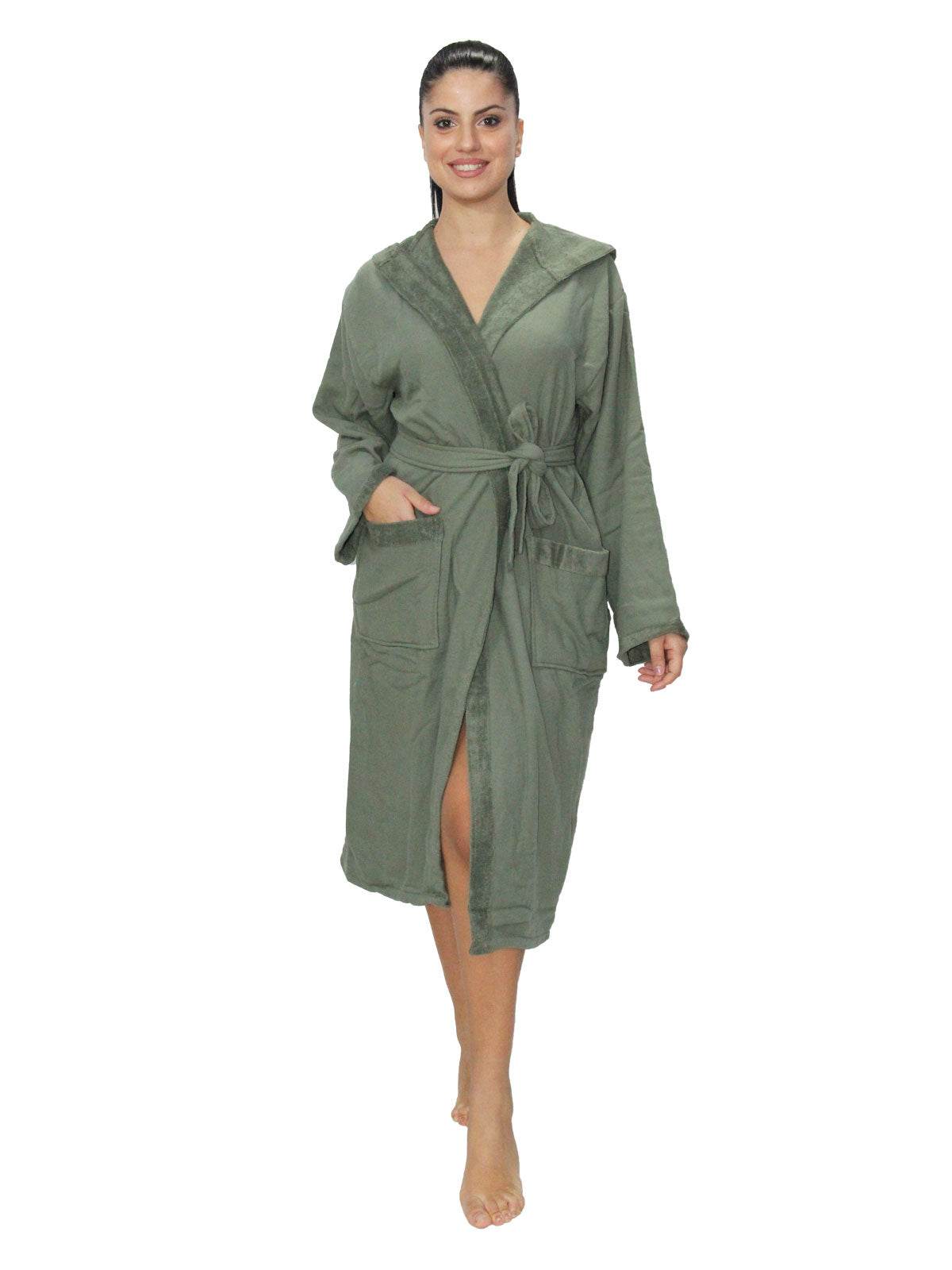 Accappatoio con cappuccio Biancheria Icon Acc Lovely Shabby - evabiancheria