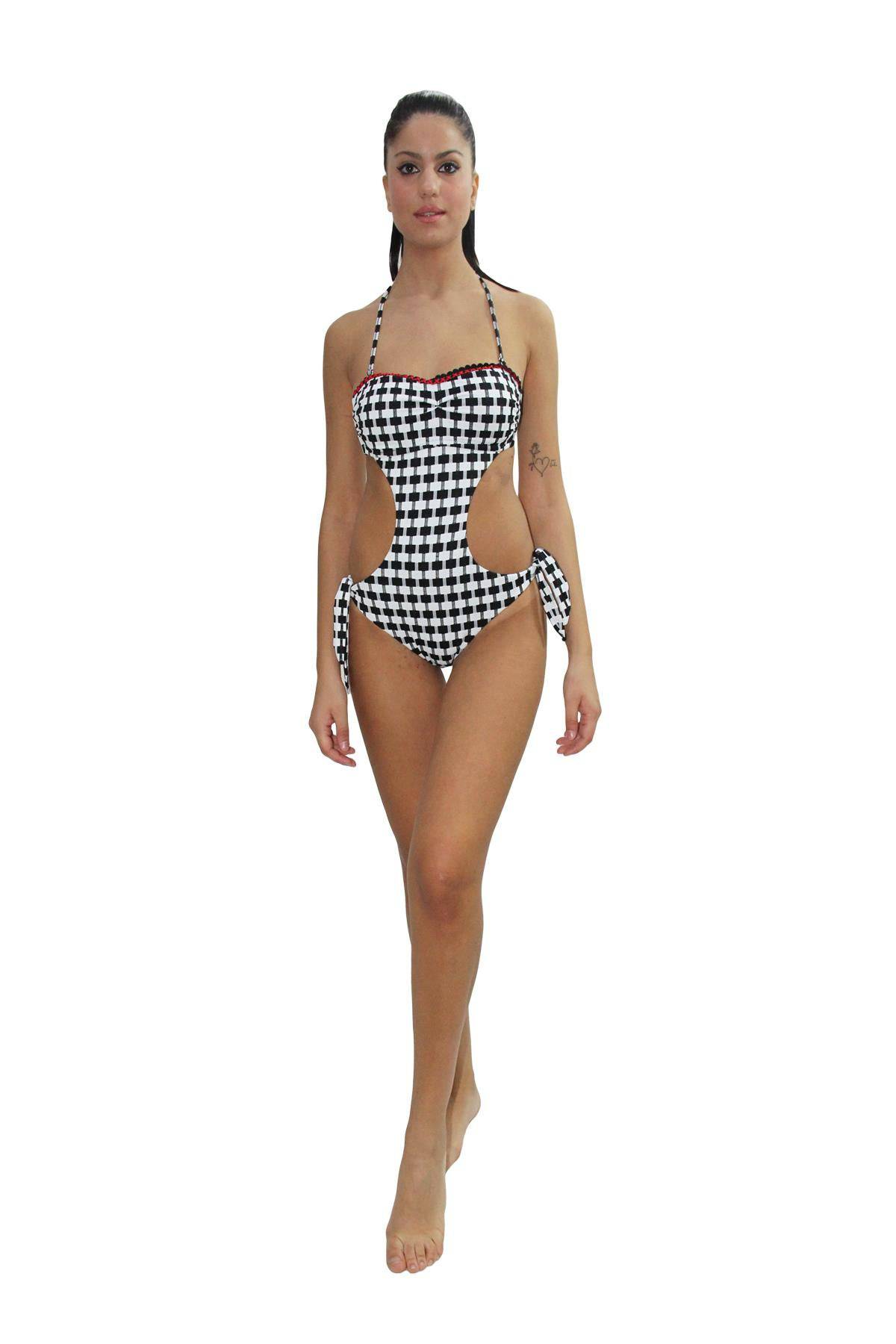 Costume intero Trikini Donna JACQUARD KELLY Genius - evabiancheria